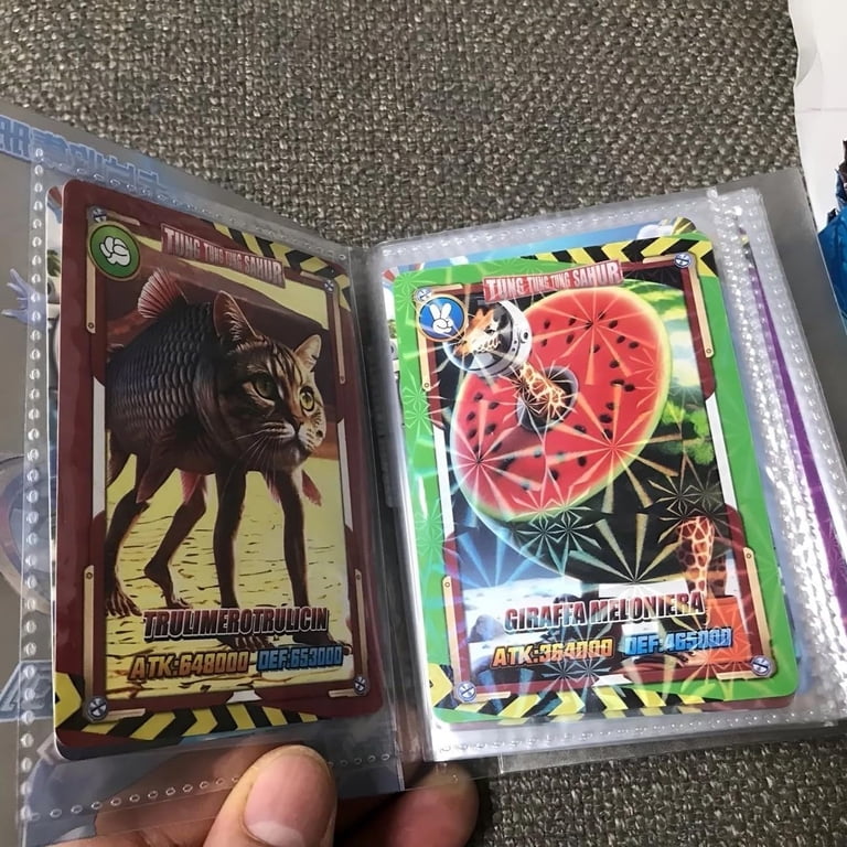 Beyolezi AN, Italian Brainrot Cards, 288pcs, Quirky Design