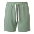 thumbnail image 7 of UAYOTSE Men's Shorts Summer Beach Casual Elastic Waist Drawstring Shorts,Sizes M, 7 of 7