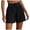 Black, variant on vigerkar Women's Hiking Cargo Shorts Zipper Pockets Soft High Waisted Quick Dry 7 Inch Long Shorts for Women Golf Athletic Summer (Navy, M)