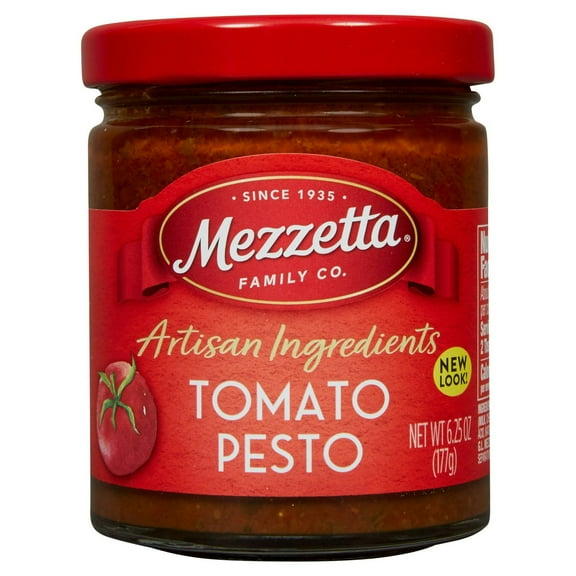 Pack of 6, Mezzetta Artisan Ingredients Tomato Pesto, 6.25 oz
