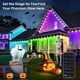 thumbnail image 3 of Luces para Exterior MFROO 45 metros con 72 LEDs RGB+IC Impermeables IP67, 3 of 7