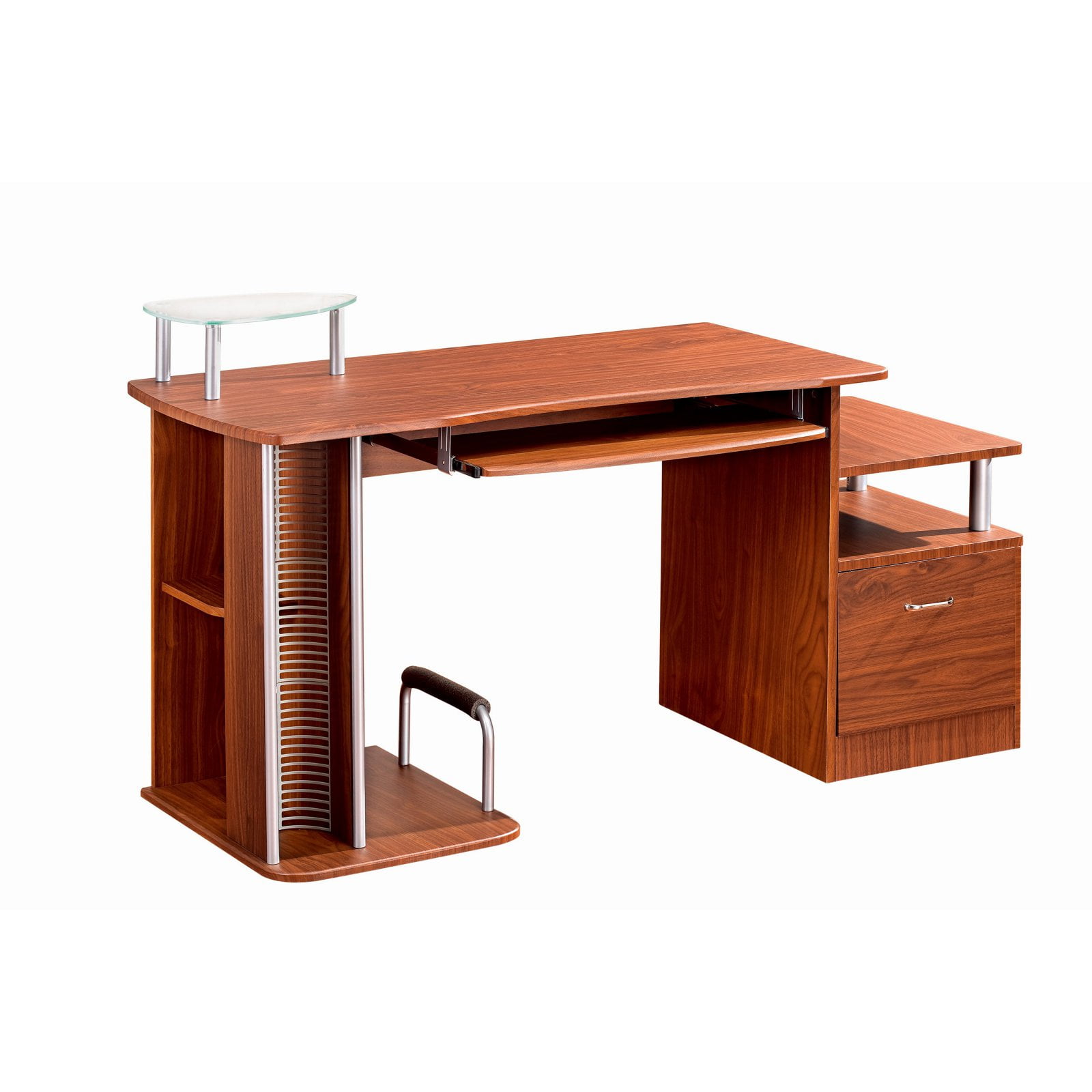 Techni Mobili Complete Computer Workstation Desk With Storage And
