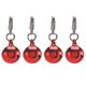thumbnail image 1 of 4X Cascabeles Pendiente de Campana para Collar de Perro Mochila de Lona, 1 of 8