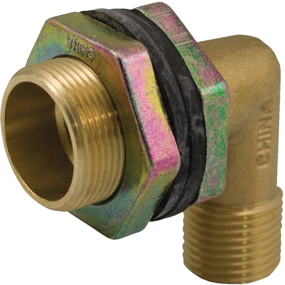 Jones Stephens Brass Shower Stall Coupling Elbow S01050