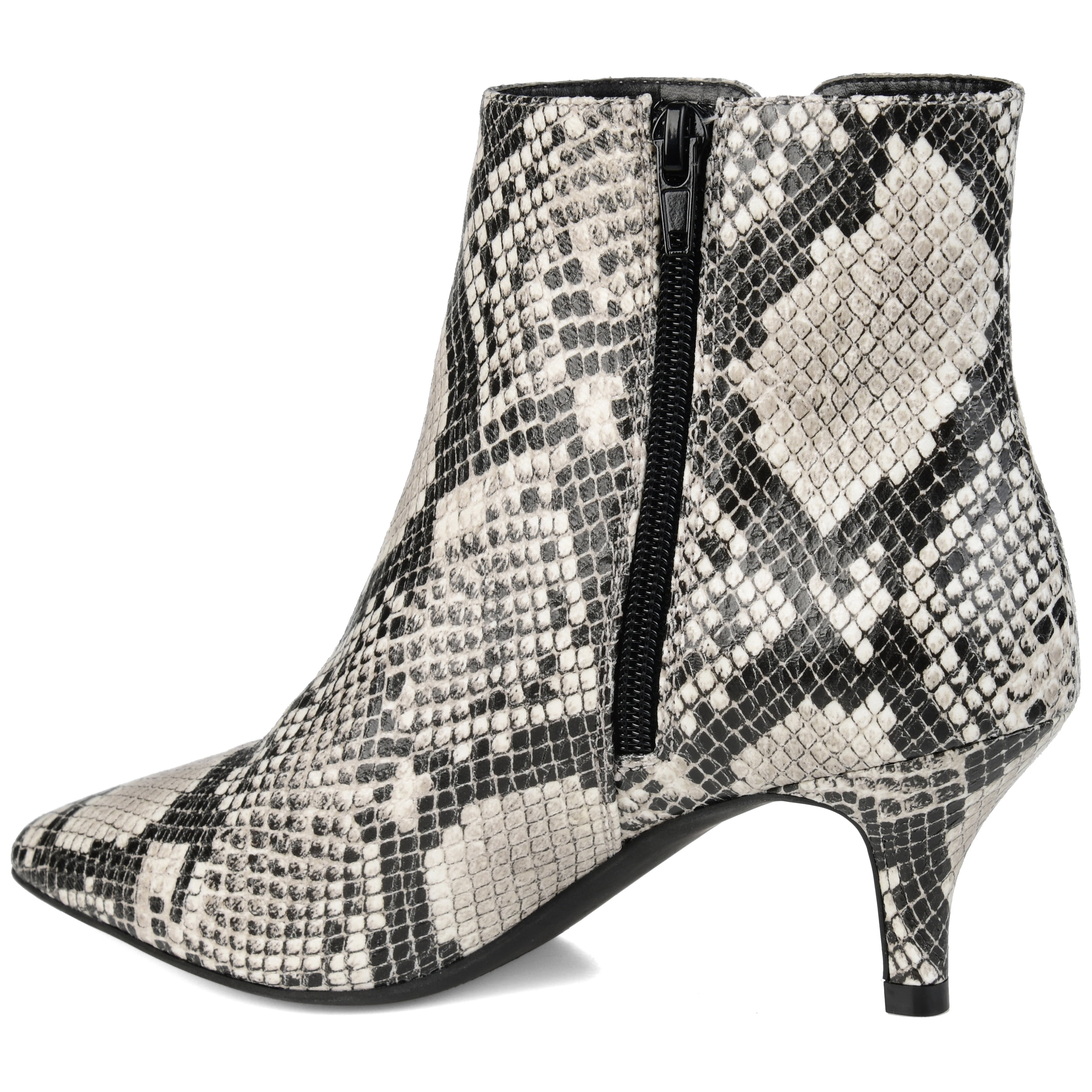 Journee Womens Isobel Inside Zip Stiletto Booties