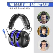 Tacklife Shooting Ear Protection for Gun Range, SNR 34 dB Hearing Protection - HNRE1 - Blue