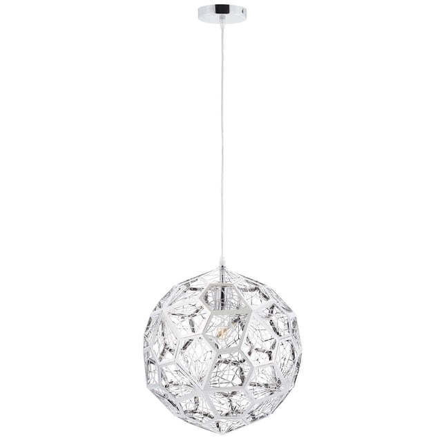Lámpara de techo Modway Strive geométrica de acero inoxidable de 39 cm