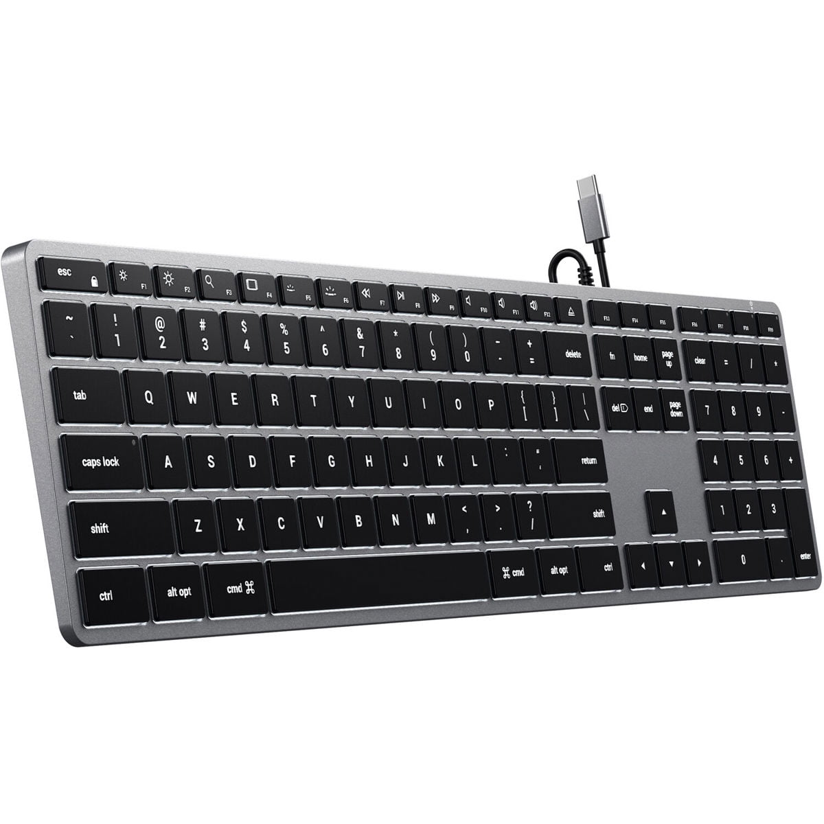 Slim X1 Bluetooth Backlit Keyboard: Computer Accessories - Walmart.com