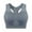 A-Gray, variant on Jinhomg Y-Back Sports Bra for Women Medium Impact Racerback Workout Bras Comfy Full Coverage Seamless Push Up Bras No Underwire Spring Saving Today Clearance Pink L