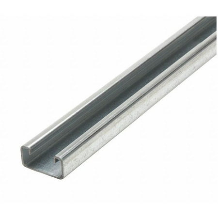 

ZoroSelect Strut Chan 4 ft.L Solid Pre-Glvnzd Steel