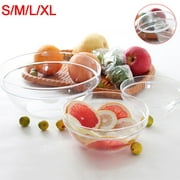 Aofa Food Grade PC Transparent Round Vegetables Fruit Dessert Salad Bowl Tableware