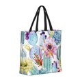 thumbnail image 2 of Kll Cactus Pattern Aesthetic Tote Bag For Women Beach Bag Shopping Bags Shoulder Bag Reusable Grocery Bags, 2 of 8