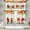 Fall 1, variant on Fall Kitchen Curtains Autumn Pumpkin Window Curtains and Valances Set 24 Inch, Thanksgiving Short Tier Curtain for Kitchen, Maple Tree Leaves Yellow Checked Small Kitchen Decor