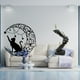 thumbnail image 2 of Decoración De Pared De Gato De Metal, Estatuas De Pensadores, Figuras Abstractas, Artesanías, Arte De Pared De Gato Negro, Estantería, Objetos Decorativos, Decoraciones De Mesa De Escritorio, 2 of 8