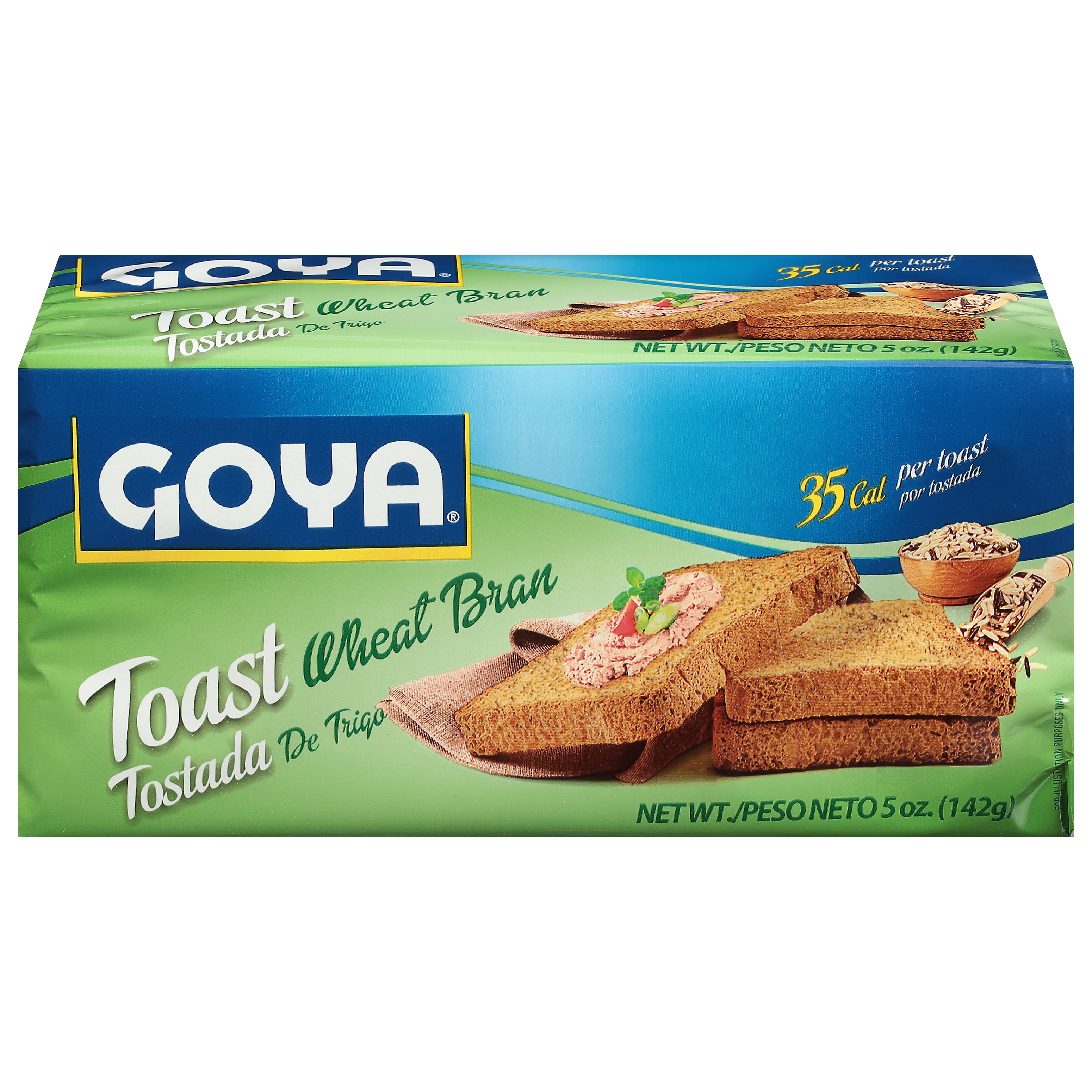 Goya Toast Wheat Bran Cereal, 5 oz