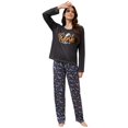 thumbnail image 2 of Pajamas 2 PC Set Halloween Flannel Pajama Long Sleeve Top And Pants Cozy Sleepwear Loungewear For Fall Winter Comfort, 2 of 9