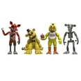 thumbnail image 2 of KEVCHE 4 Piezas Figuras de FNAF Figuras de Accion Five Nights at Freddys Juguetes, FNF Oso Freddy Bonnie Foxy Chica Figura de Accion Articulada FNAF Juguetes Regalos para Niños Set D, Edad 3+, 2 of 5