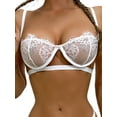 thumbnail image 2 of Keeccty Women Sexy Mesh See-Through Underwear Bra Set, 2 of 4