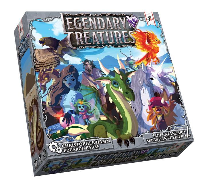 Legendary Creatures Board Game Pencil First Games NEW SEALED FREE SHIPPING! 
