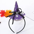 thumbnail image 3 of 6 Piezas Diadema de Sombrero de Bruja, Diademas de Halloween, Tocado de Estrella de Calavera de Araña, Tocado de Mujer para Niños, para Decoración de Halloween, 3 of 5