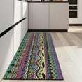 thumbnail image 4 of Colorful Ethnic Pattern Kitchen Rug Mat,Kitchen Runner Rugs Non Skid Washable,Decorative Kitchen Floor Mats for Kitchen,Sink,Laundry,17"X47", 4 of 5
