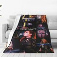 thumbnail image 2 of Manta de franela ultra suave y acogedora de Becky Lynch para picnic para niños, niñas y adultos, mantas ligeras y esponjosas para sofá, cama, sofá, sala de estar, 2 of 6