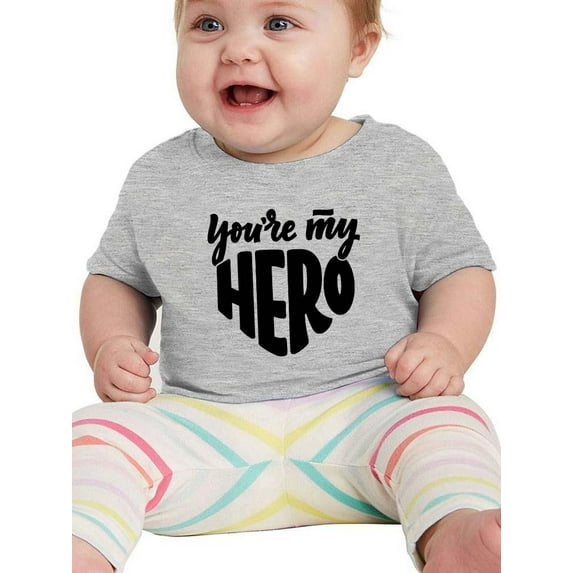 You're My Hero T-Shirt Infant -Smartprints Designs, 24 Months