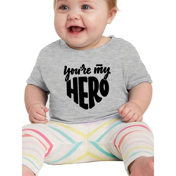 You're My Hero T-Shirt Infant -Smartprints Designs,  6 Months