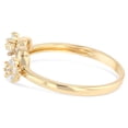 thumbnail image 3 of 14K Yellow Solid Gold 15 Years Quinceanera Birthday Cubic Zirconia CZ Heart Ring - size 7, 3 of 5