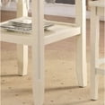thumbnail image 2 of Square - tapered leg table with cream finish and 2 drop leaves / Enhances the look of your dining room, 2 of 2