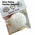 thumbnail image 2 of Slow Rising Squishy Dumpling with Soft Texture and Kawaii Shape, White, Non- Toy, for Relaxation Relief and Desk Fidgeting, Sensory Toy, 2 of 3