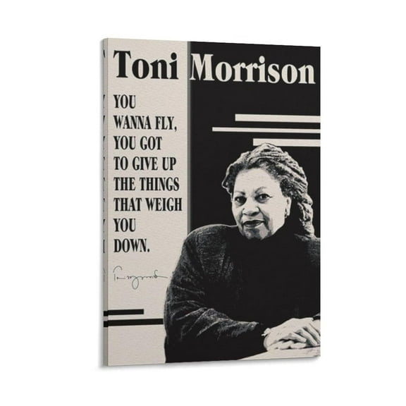 Toni Morrison Quotes Posters Famous Quote Canvas Wall Art Print For Room Aesthetic And Decor Poster For Bedroom Living Room Bathroom Kitchen Office Decor