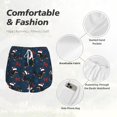 thumbnail image 4 of Balery Christmas Dachshund Pantalones cortos deportivos para mujer con forro y dos bolsillos, elásticos, para entrenamiento, gimnasio, yoga-XX-Large, 4 of 7