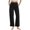 *1-Black, variant on VBVC Women's Slimming Wide Leg Yoga Pants,High Waisted Trousers For Hiking Workout,Ladies Lightweight Pant with Pockets,Brown,Size S