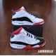thumbnail image 4 of N I-K-E A i r-Jor-dan DUB ZERO 2022 WHITE RED BLACK 311046-160 MENS SIZE, 4 of 6