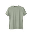 thumbnail image 2 of YHAJDS Plain Tshirts for Women 3/4 Sleeve Round Neck Solid Color Basic Tee Inner Wear, 2 of 4