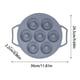 thumbnail image 3 of Molde para pasteles de 7 cavidades con asas | Bandeja antiadherente para donas con doble asa | Moldes de silicona de alta temperatura de grado alimenticio para hornear y limpiar fácilmente, 3 of 7