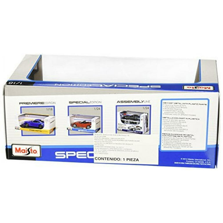 2001 Chevrolet Corvette Z06 diecast model car 1:18 scale die