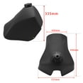 thumbnail image 5 of Oversized 3.2 Gallon Fuel Gas Tank Black For Kawasaki KLR250 1985-2005, 5 of 11