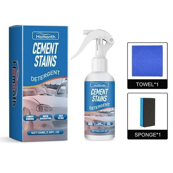 Wmool 100ml Car Rust Removal Spray Cement Instant Remover Spray