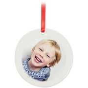 Customizable Photo Ornament, Ceramic Disc