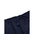 thumbnail image 4 of Liacowi Men Baggy Cargo Pants Elastic Waist Wide Leg Pants Loose Fit Straight Trousers Casual Jogger Pants with Zipper Pockets Club Streetwear, 4 of 7