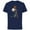 Navy, variant on Disney Pixar Ratatouille Chef Remy with Spoon - Short Sleeve Cotton T-Shirt for Adults- Customized-Navy