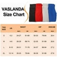 thumbnail image 6 of VASLANDA Women's High Waist Yoga Pants Tummy Control Slimming Booty Leggings Workout Running Butt Lift Tights, 6 of 6