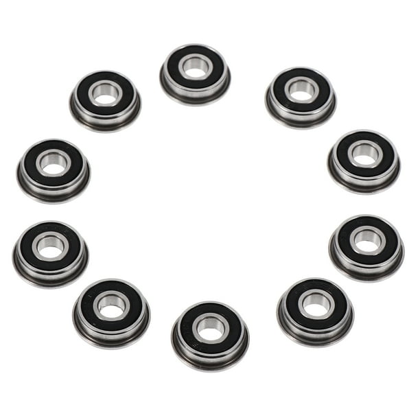 AURARMLET 10Ud Rodamientos De Bolas Plateados Con Alta Resistencia A Temperatura Para Herramientas Eléctricas