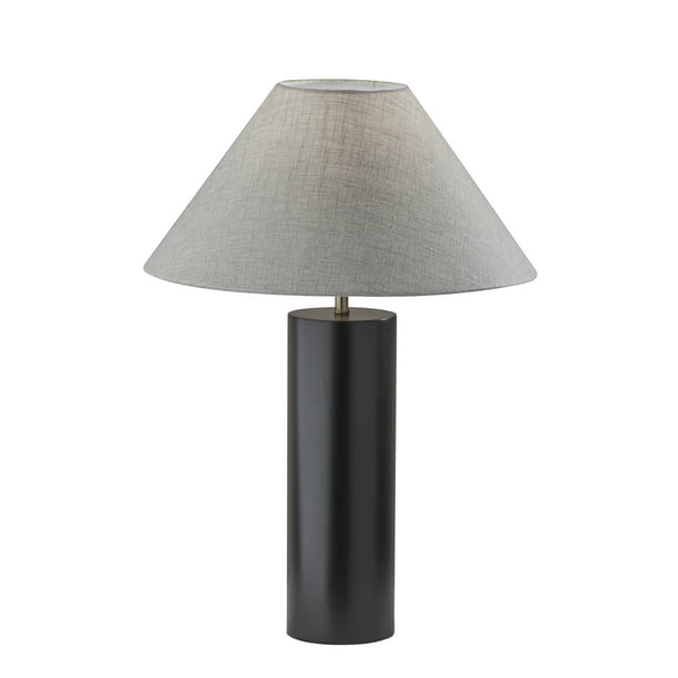 Adesso Martin Table Lamp Black Poplar Wood With Antique Brass Accent Com Adesso Martin Table Lamp Black Poplar, Adesso Eden Table Lamp Review