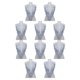 thumbnail image 1 of Injueey Exquisito aplique de encaje para corpiño de boda DIY o accesorio para vestido de baile La mano de obra es exquisita púrpura claro A Púrpura claro A 10piezas, 1 of 6