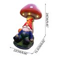 thumbnail image 3 of Lámparas Solares Led con Forma de Seta para Jardín | Escultura Decorativa Resistente a La Intemperie para Patio | Funciona con Energía Solar | Juego de 1, 3 of 7