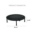 thumbnail image 4 of 40 Inch Mini Exercise Trampoline - Rebounder Trampoline for Adults and Kids, Indoor Use, 4 of 9
