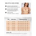 thumbnail image 5 of LWP Seamless V Neck Bras Push Up Wireless Full Coverage Comfortable Everyday Bra for Women, 5 of 11
